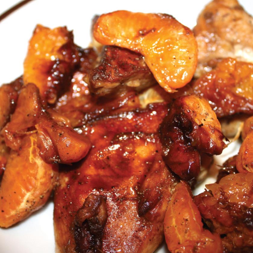 Light Orange Chicken (recipe below)